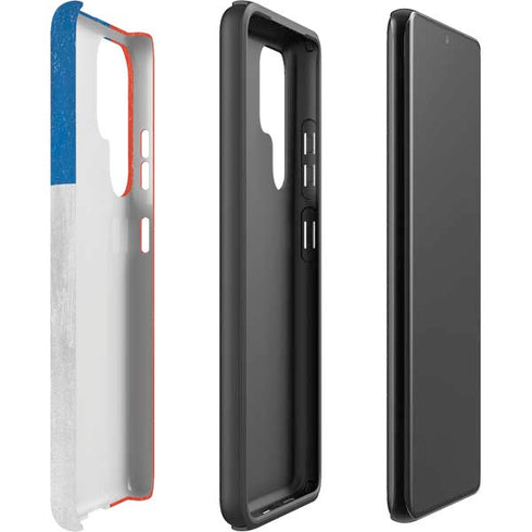 Chile Flag Distressed Galaxy S22 Ultra Pro Case